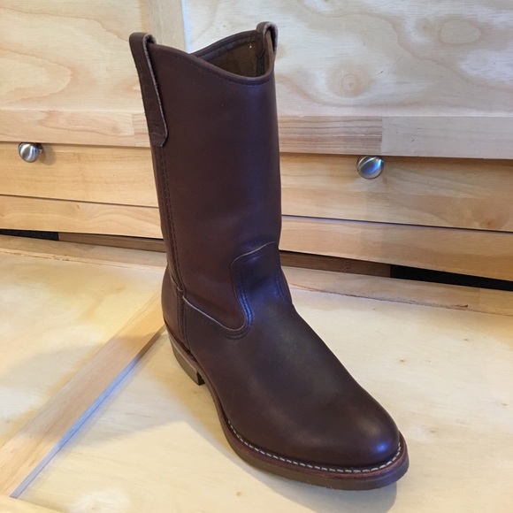 Red Wing Shoes Other - Red Wing Pecos Nailseat Brown Leather Boot SZ-7.5